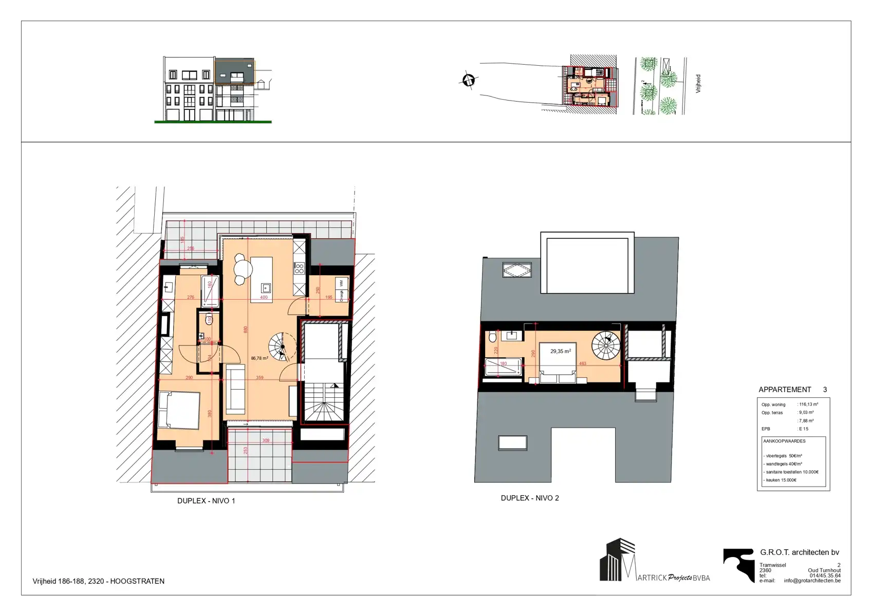 Morello A3 | Duplexappartement van 116 m² met 2 slaapkamers foto 4