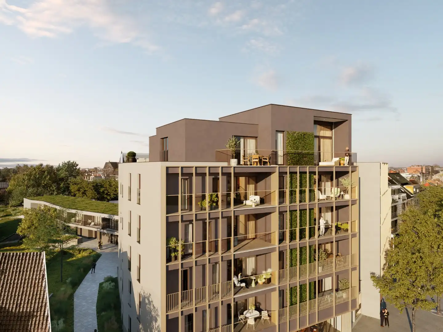 APPARTEMENT met terras, 83m², 2 slaapkamers - Res. Rongese-Park foto 6