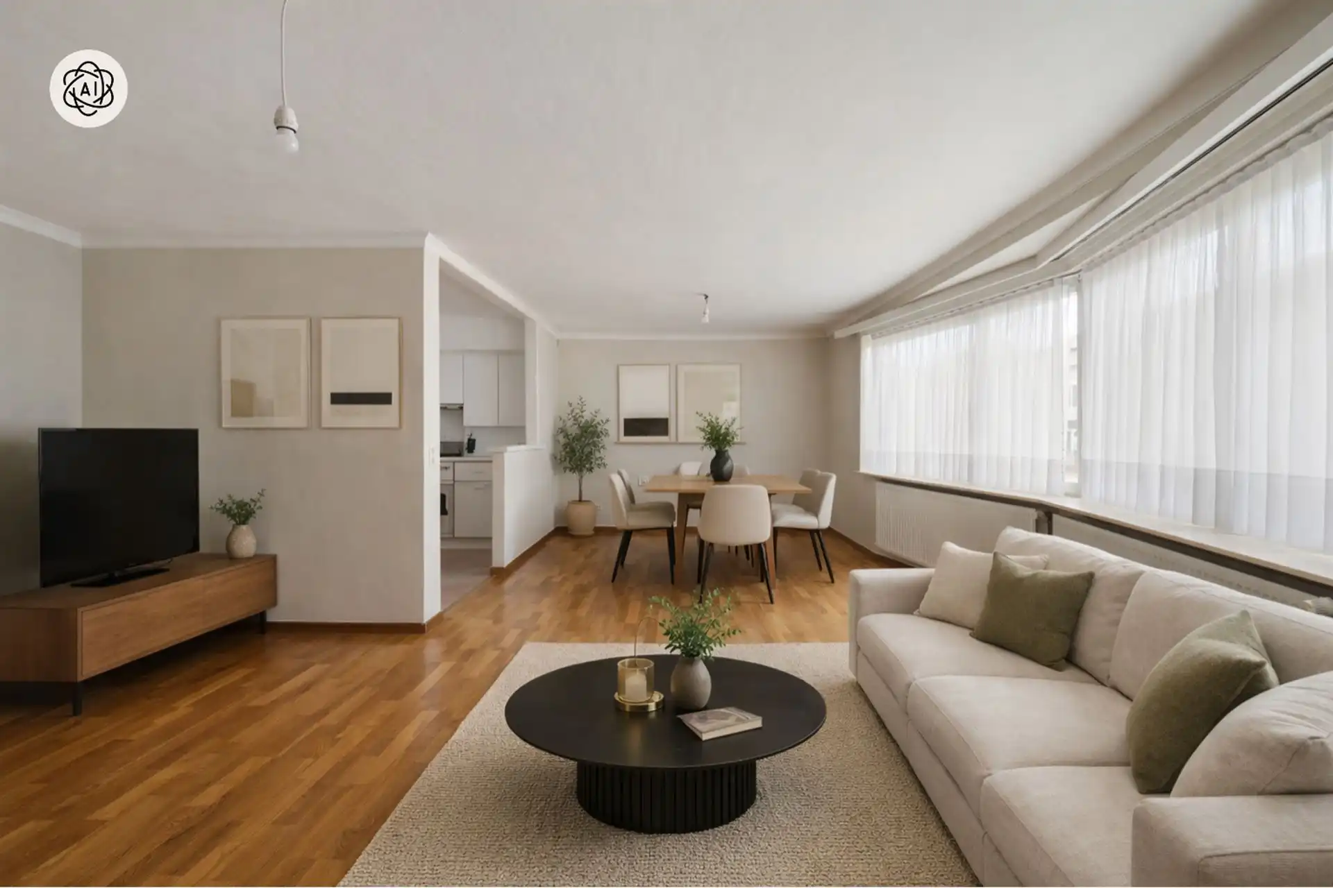 TOPgelegen leuk groot appartement met 2 slk en terras foto 8