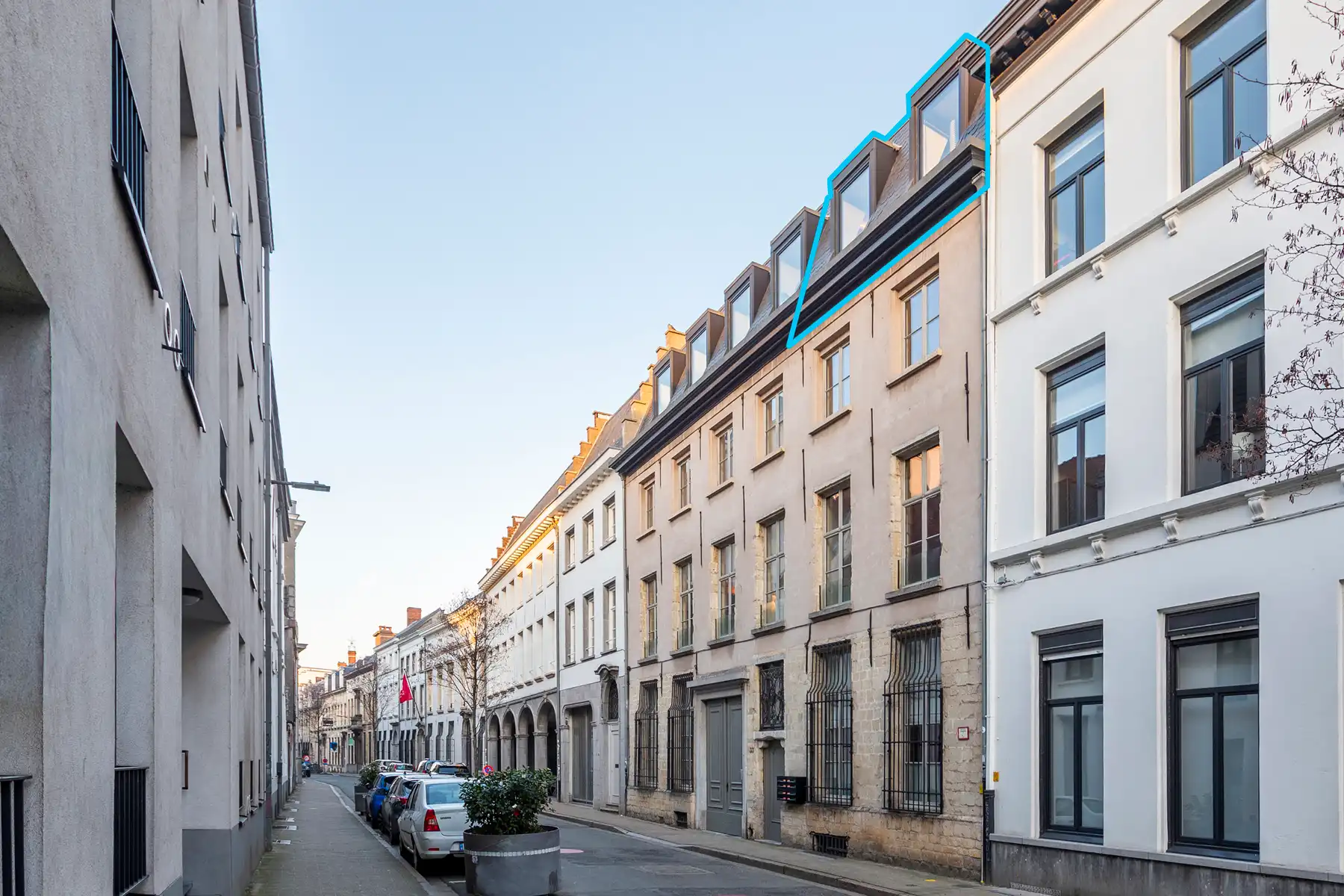 Luxueus dakappartement met 2 slpk en terras  foto 12