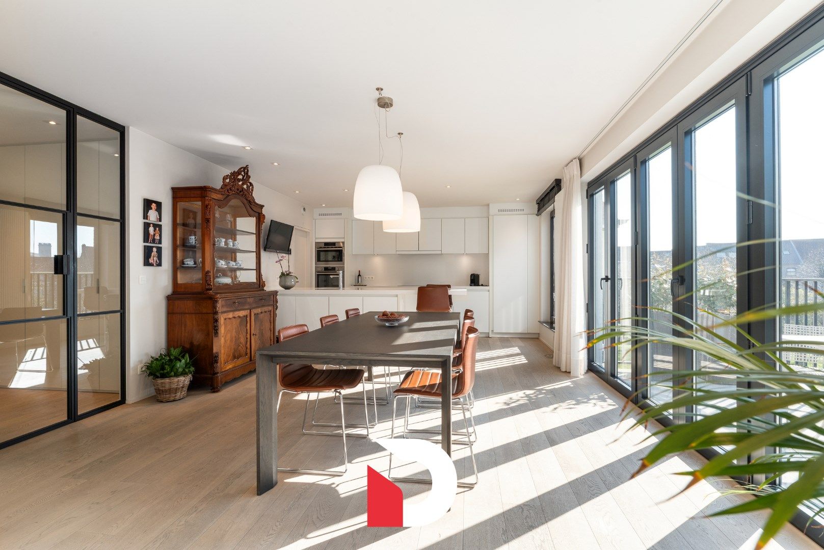 Magnifiek energiezuinig appartement met 3 slk en open zicht over groen park foto 9