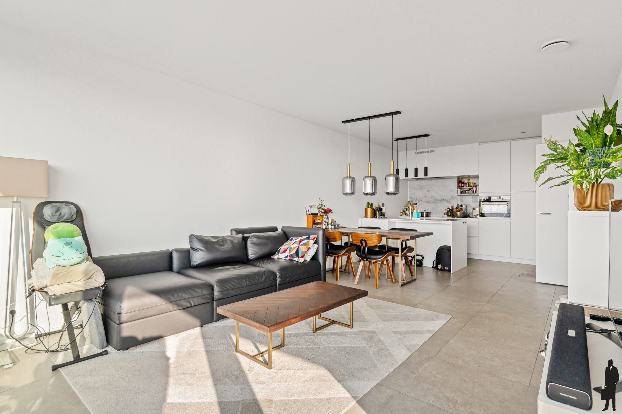 Zuidgericht appartement in de Antwerp Tower – Adembenemend zicht over de stad foto 4