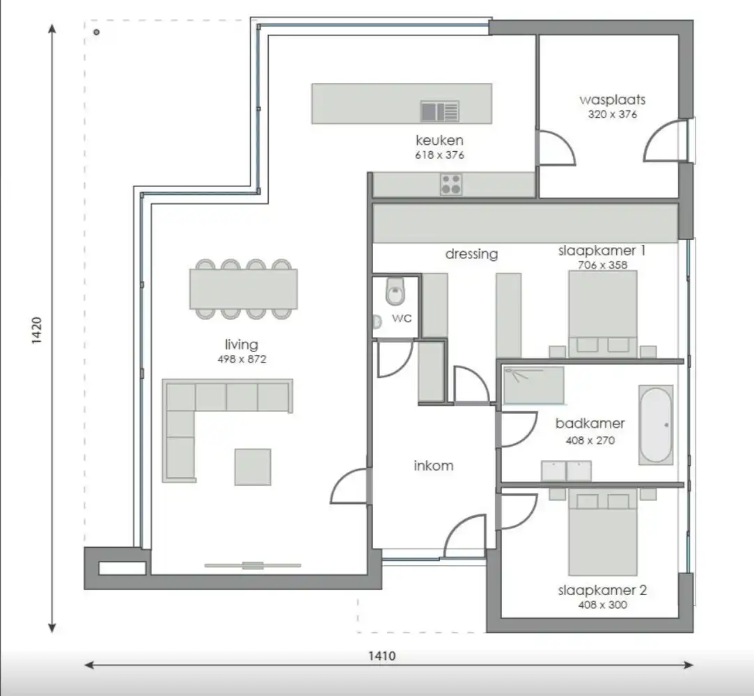TE KOOP in KNESSELARE Hoekestraat rechts van nr 113 (lot 4) foto 2
