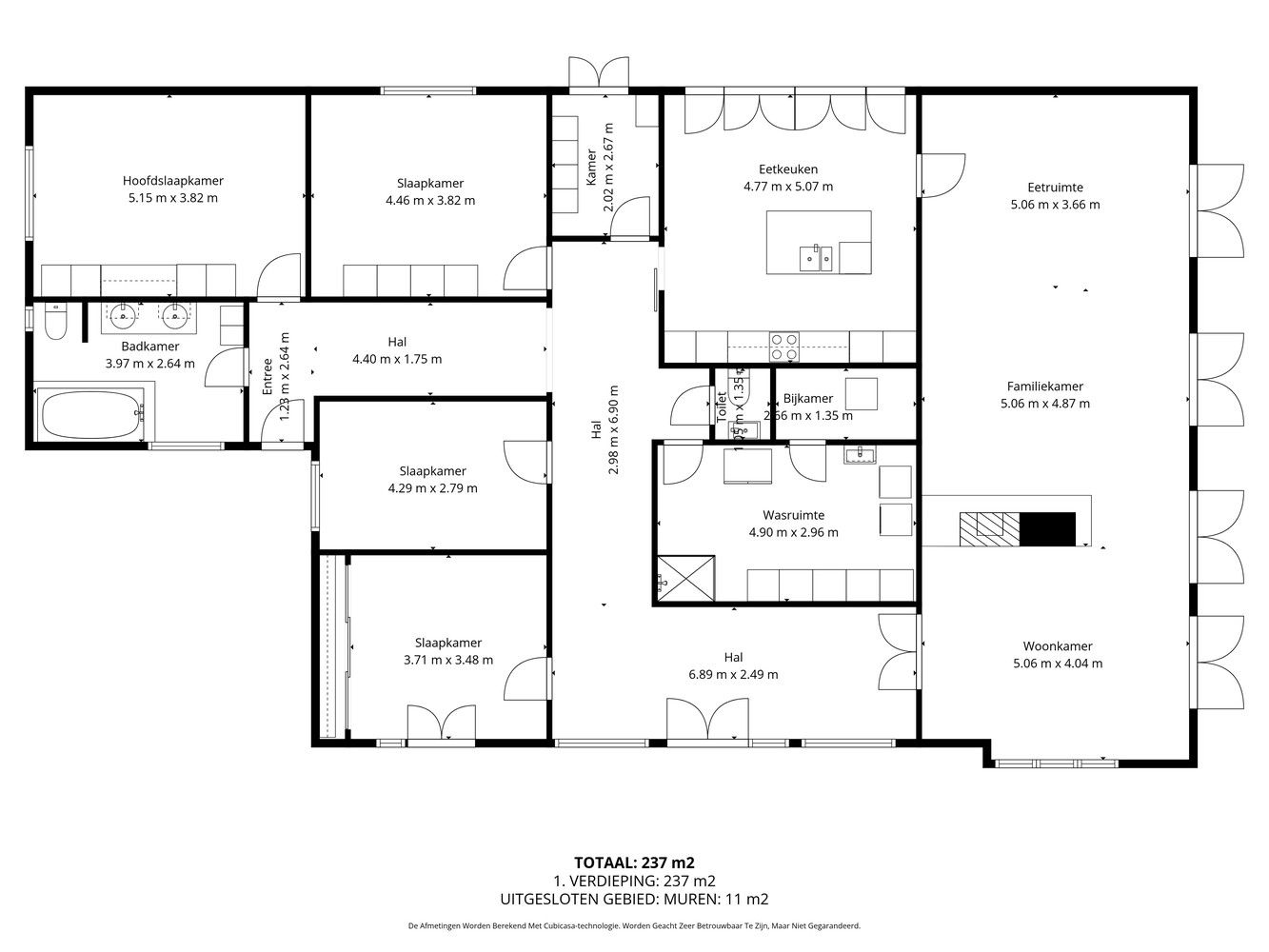 Polyvalente (bedrijfs)hal van ca. 260m2 met woonst foto 27