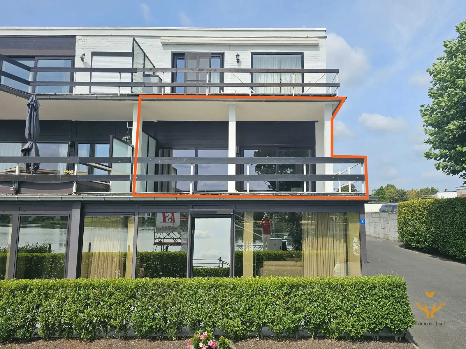 Appartement met 3 slaapkamers en uitzicht op Donkmeer foto 2