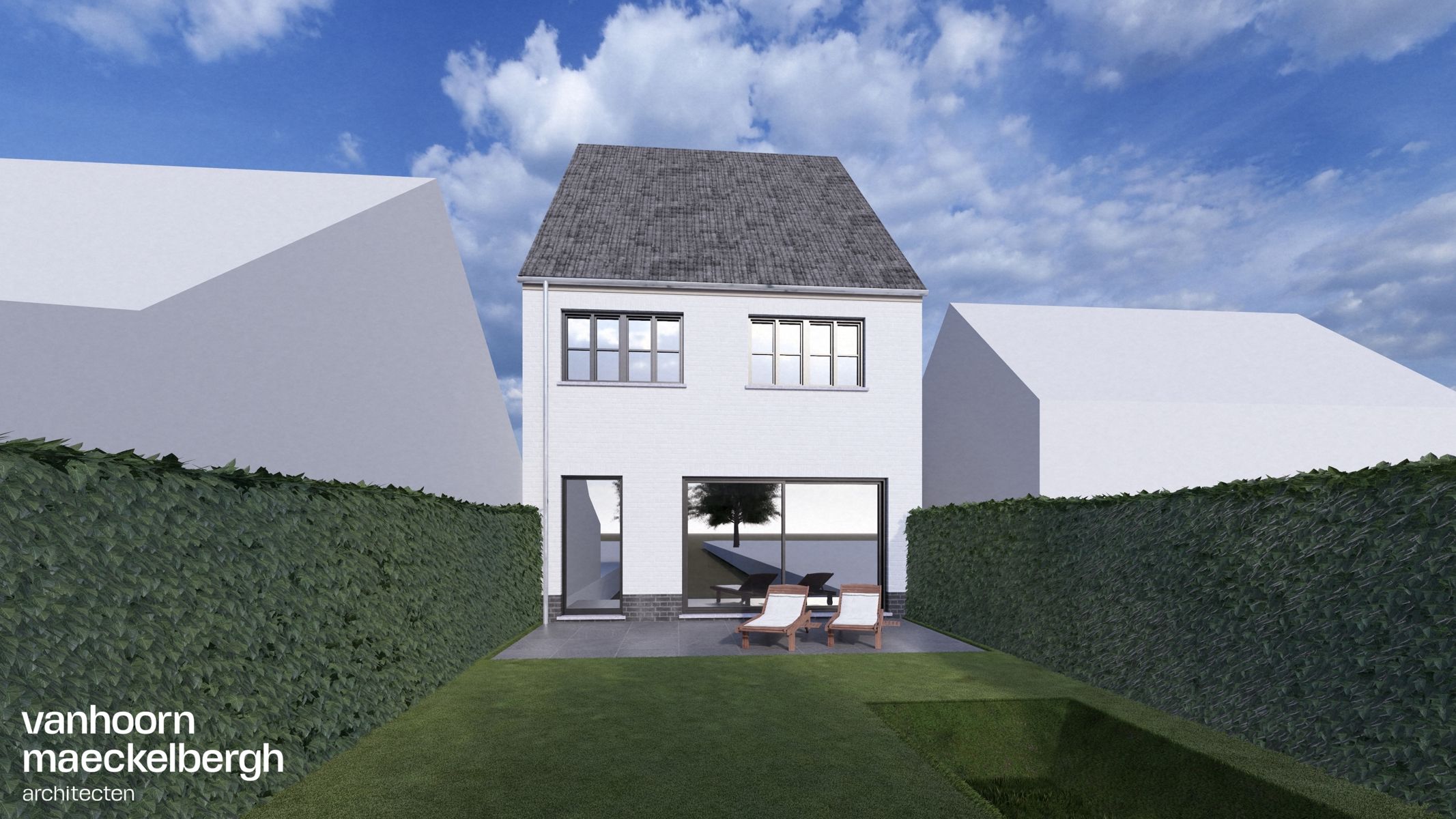 Charmante nieuwbouwwoning met ruime tuin te Gistel. foto 2