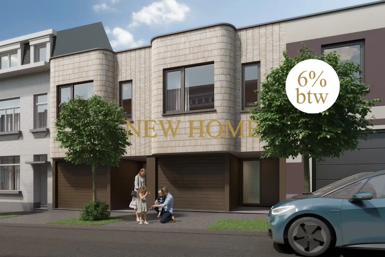 Nieuwbouw in art-deco stijl foto {{pictureIndex}}