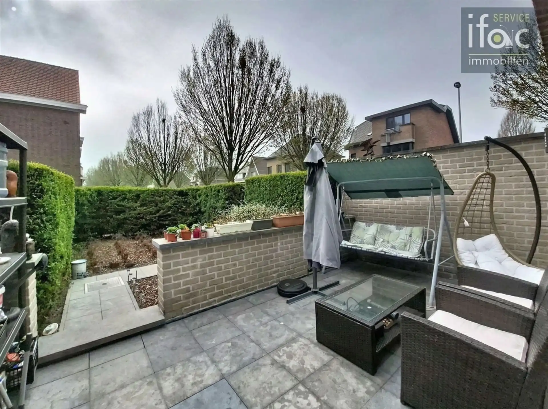 Gelijkvloersapp EPC A met 3 slpks, tuin en terras foto 6