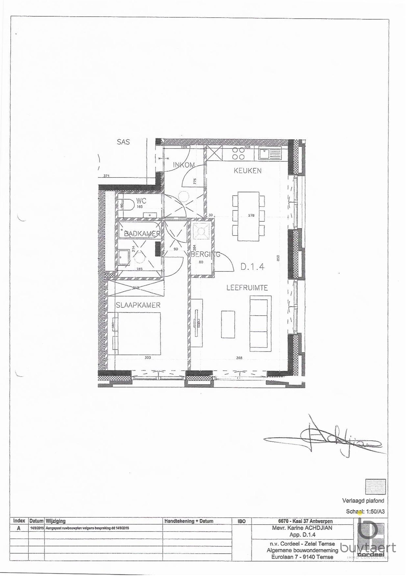 Recent en gezellig één slaapkamer appartement op het Eilandje! foto 19