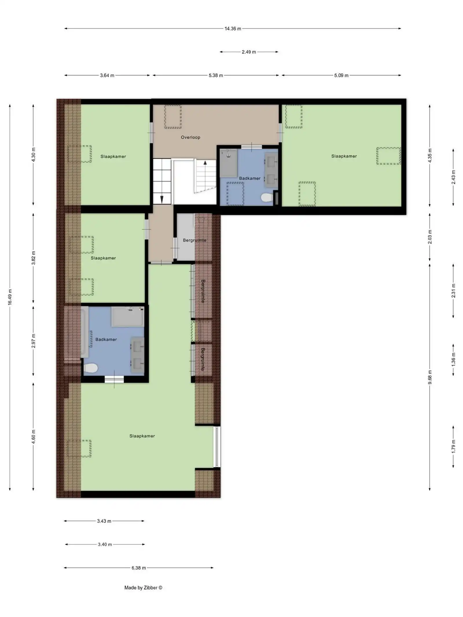 Prachtig gelegen landhuis 4 slaapkamers en tuin foto 15