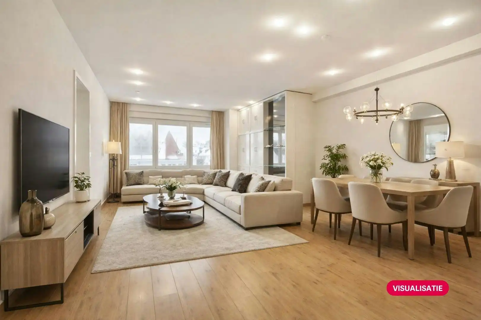 Ruim appartement met 3 slaapkamers te koop in Knokke foto 2