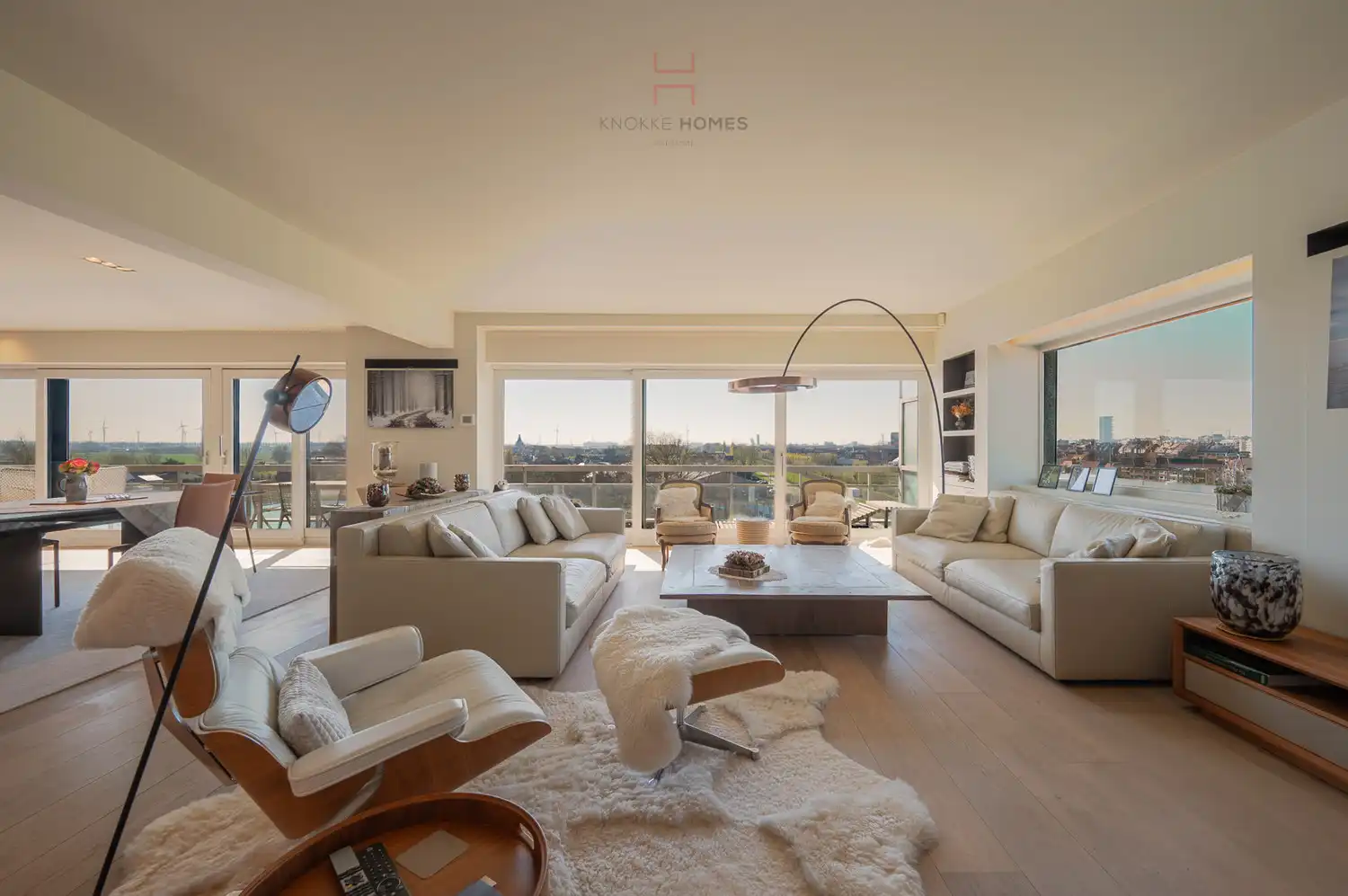 Riant appartement met open zicht over het meer van Duinbergen foto 10