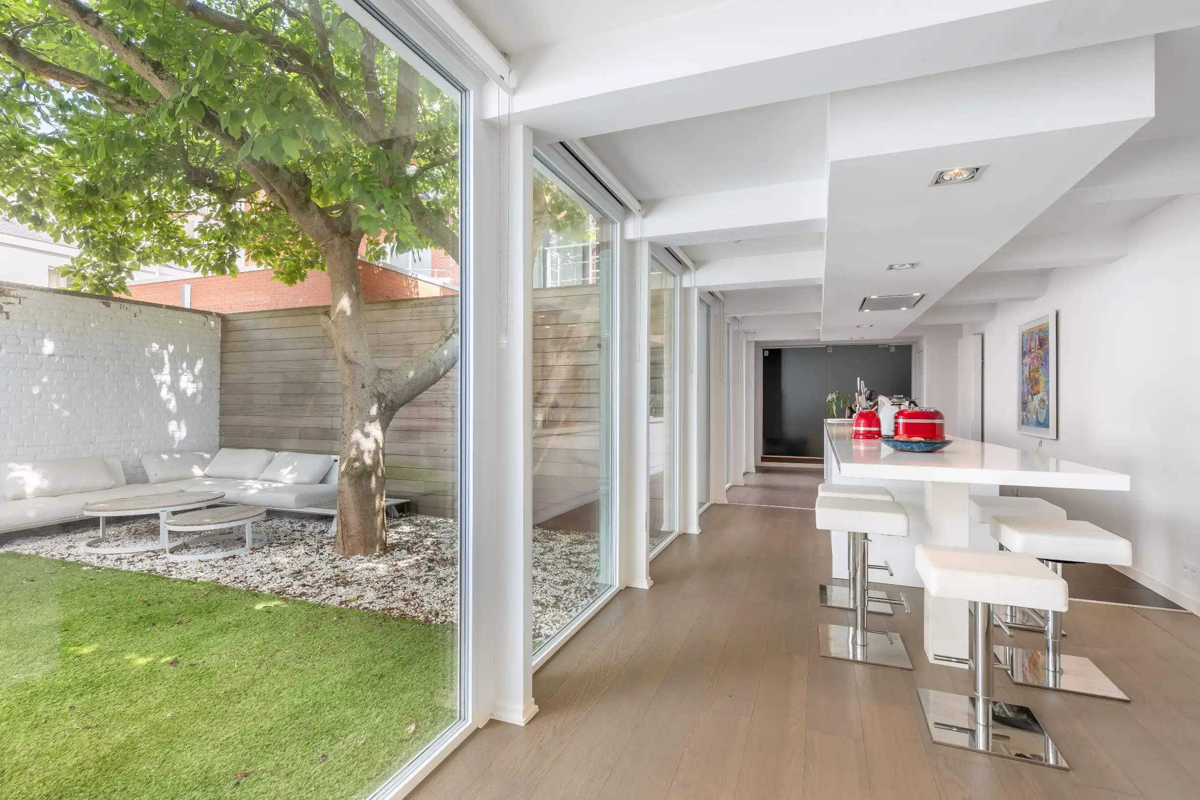 Exclusief gelijkvloers loft appartement met stadstuin in centrum Leuven foto 7