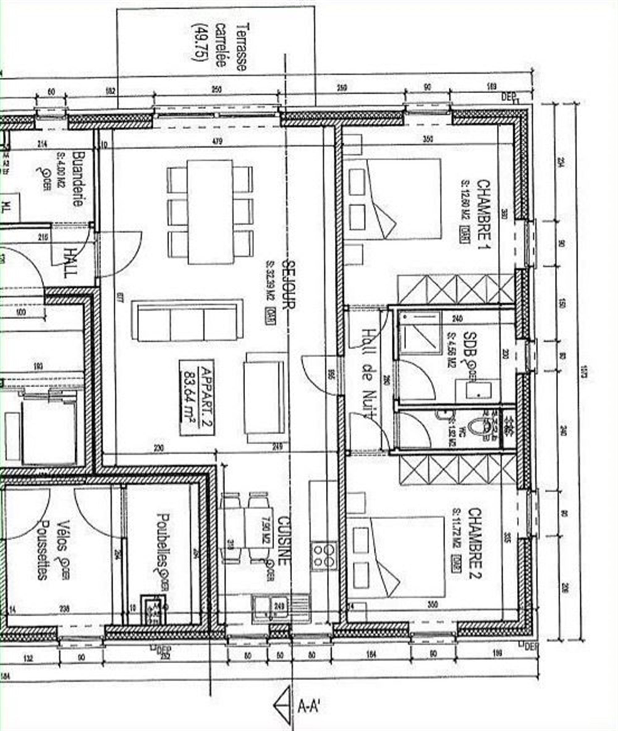 Appartement 2 Ka met terras & airconditionning | 0472 80 03 03 foto 16