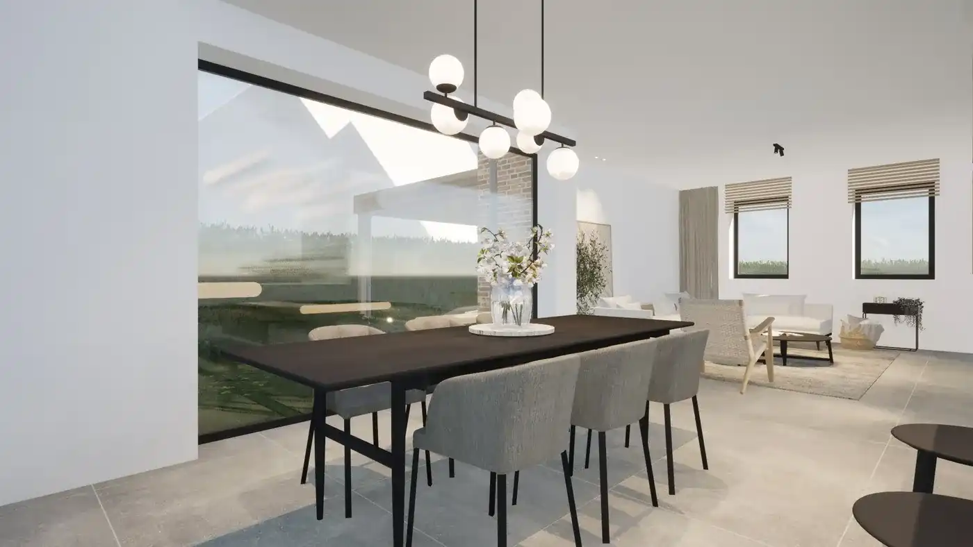 Halfopen nieuwbouwwoning op rustige locatie te Moen! foto 7