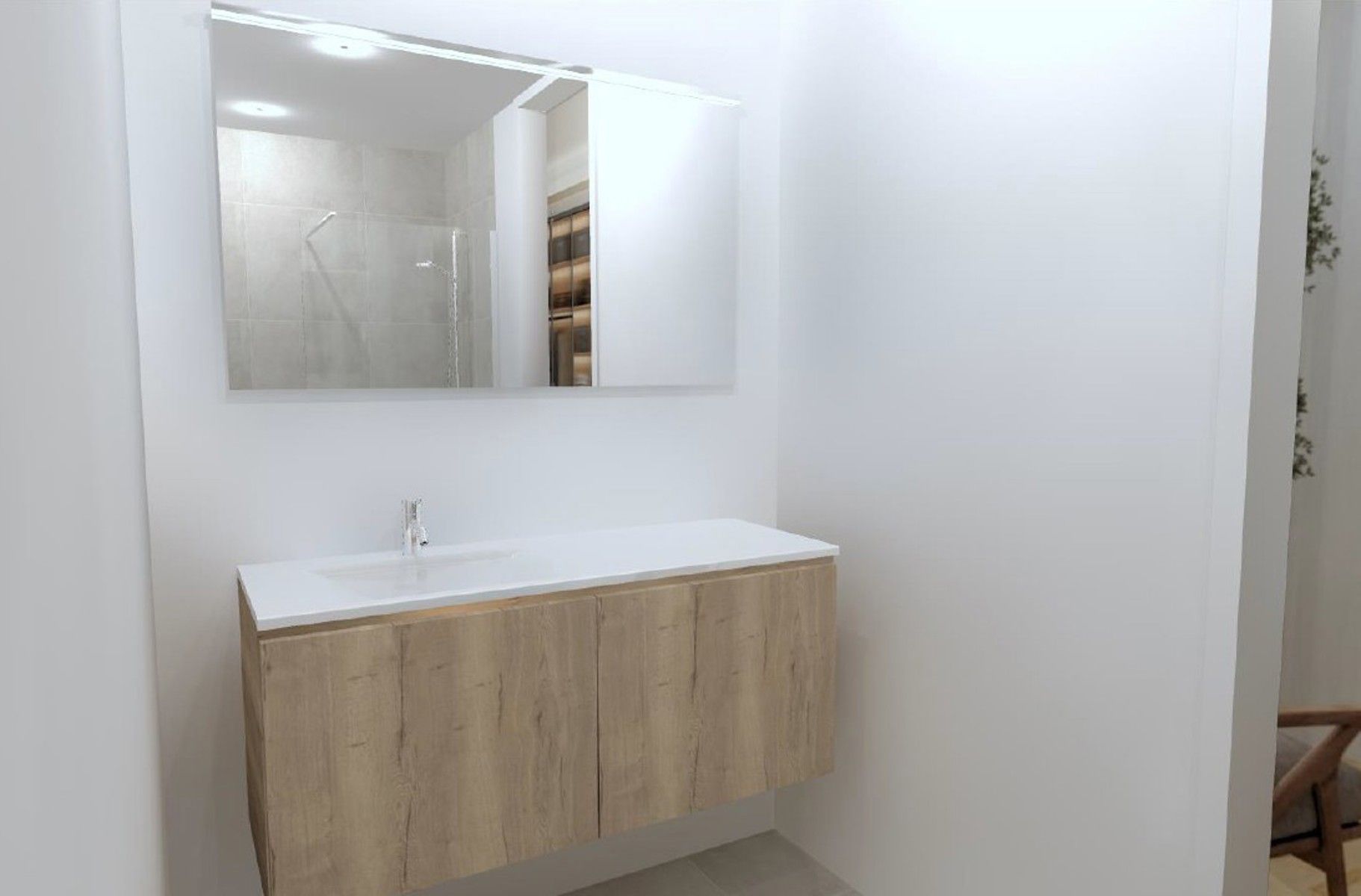 Ruim duplex appartement met 2 slaapkamers ruime terrassen foto 4