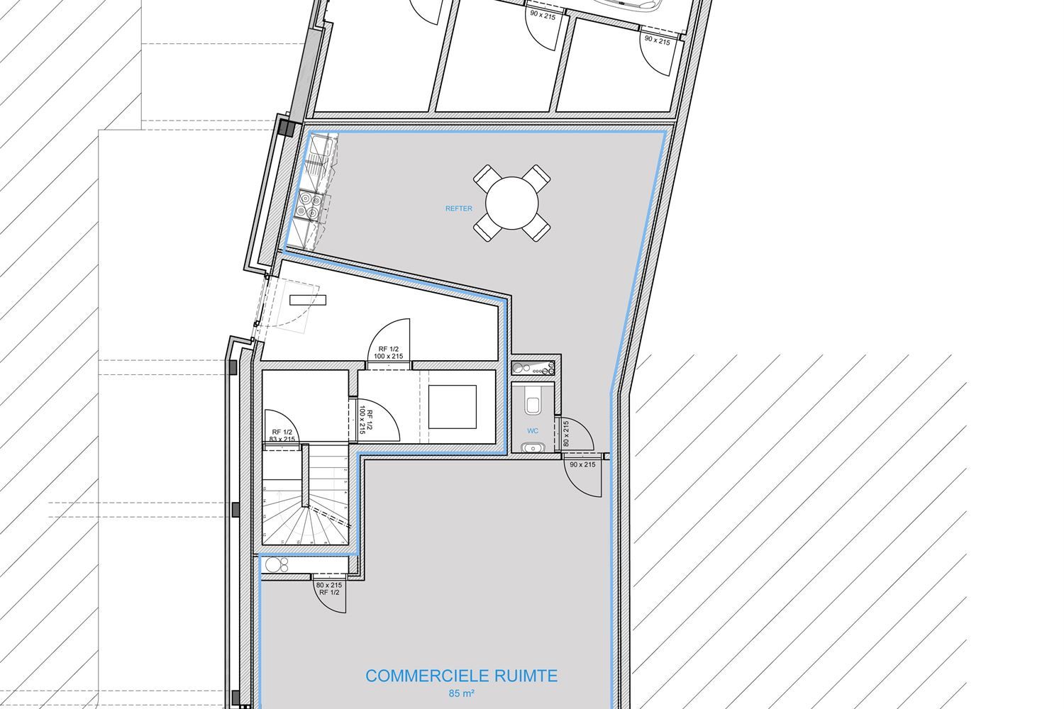 Recent handelspand in volle centrum | Holstraat foto 3