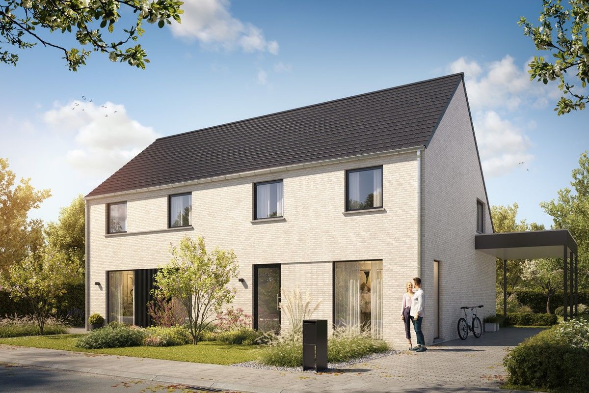 Energiezuinige nieuwbouwwoningen te Hamme foto {{pictureIndex}}