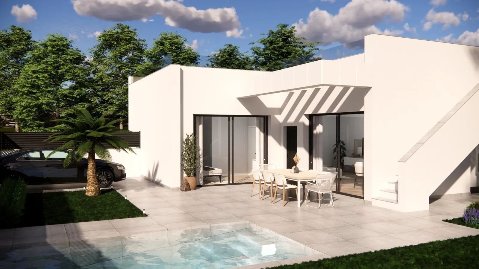 Exclusieve luxe villa’s in Ciudad Quesada: ontdek de perfecte combinatie van modern design en ongeëvenaarde locatie foto {{pictureIndex}}