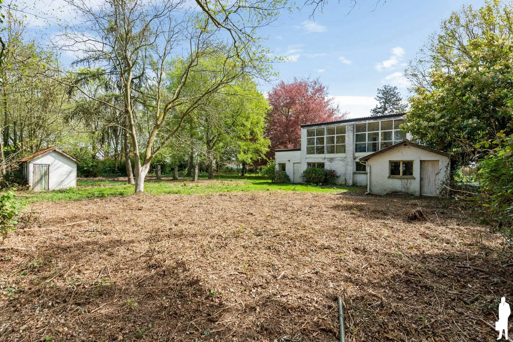 Fantastische bouwgrond (ca6685m²) met prachtige parktuin/bos foto 7