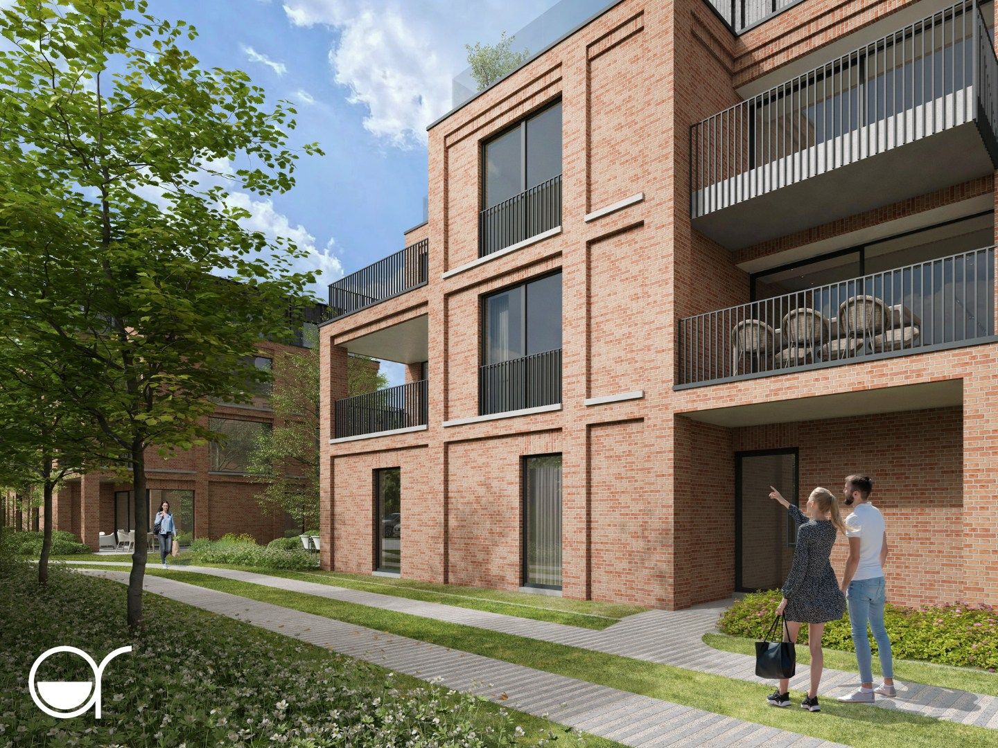 2-slaapkamersappartement met 2 terrassen in nieuwbouwproject Ernest foto 9