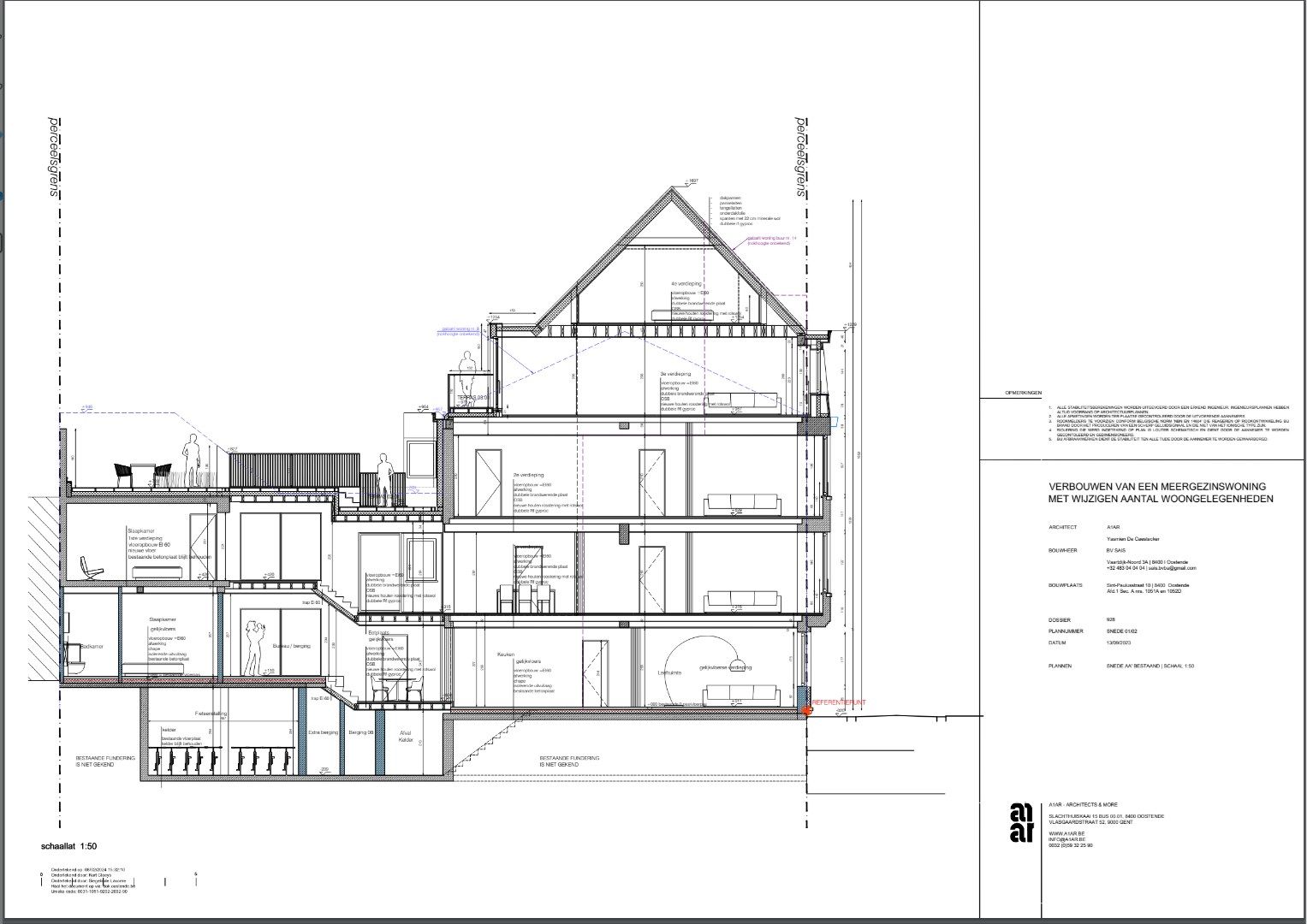 PROJECTGROND OP ZEER CENTRALE LIGGING TE OOSTENDE foto 3