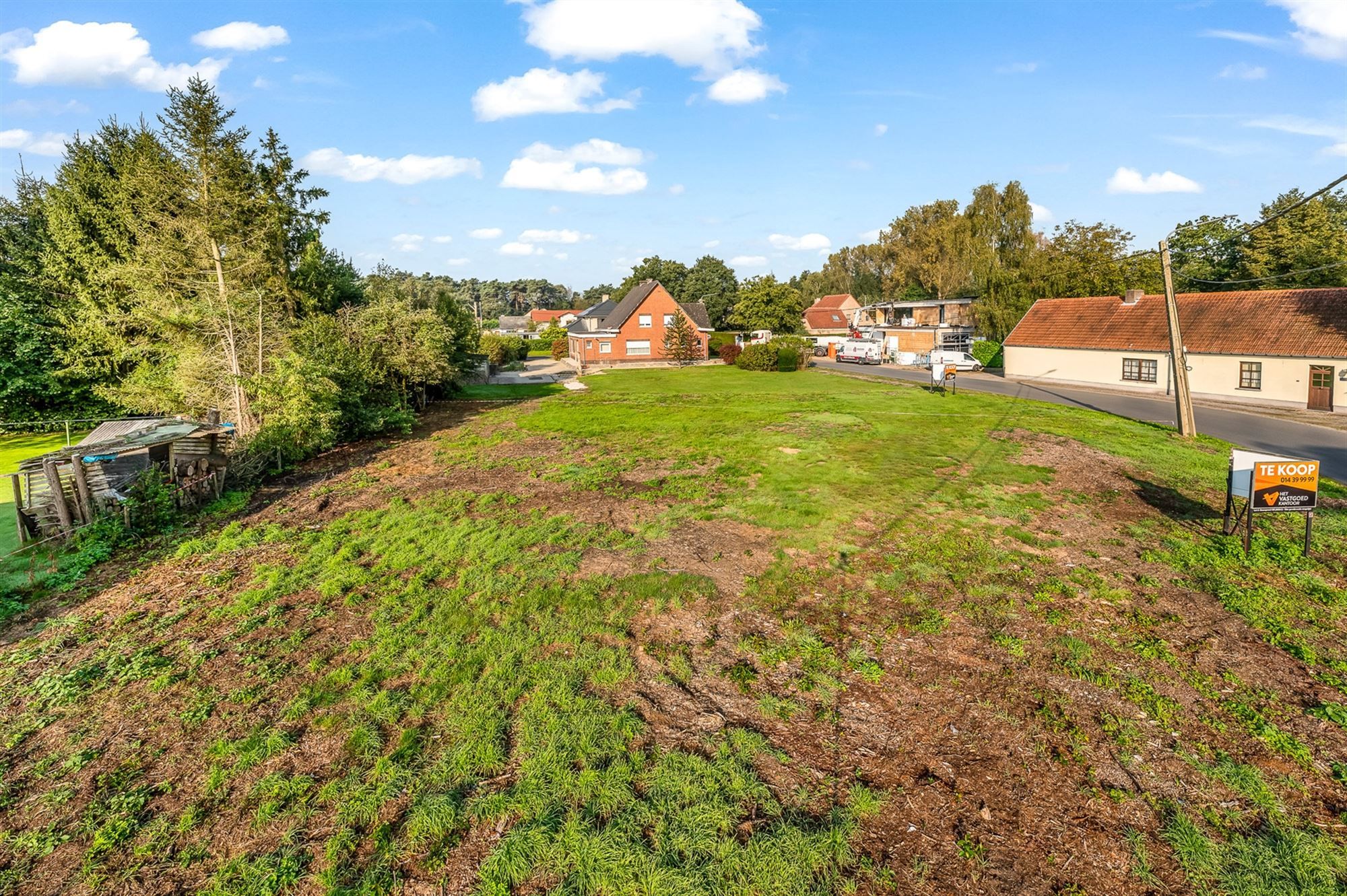 ZUIDGERICHTE BOUWGROND OB VAN 687M2 VLAKBIJ NATUURGEBIED foto 5