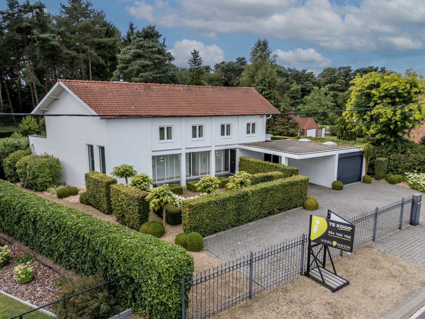 Prachtig gelegen villa met zwembad op 33 are tegen de Keiheuvel ! foto 48