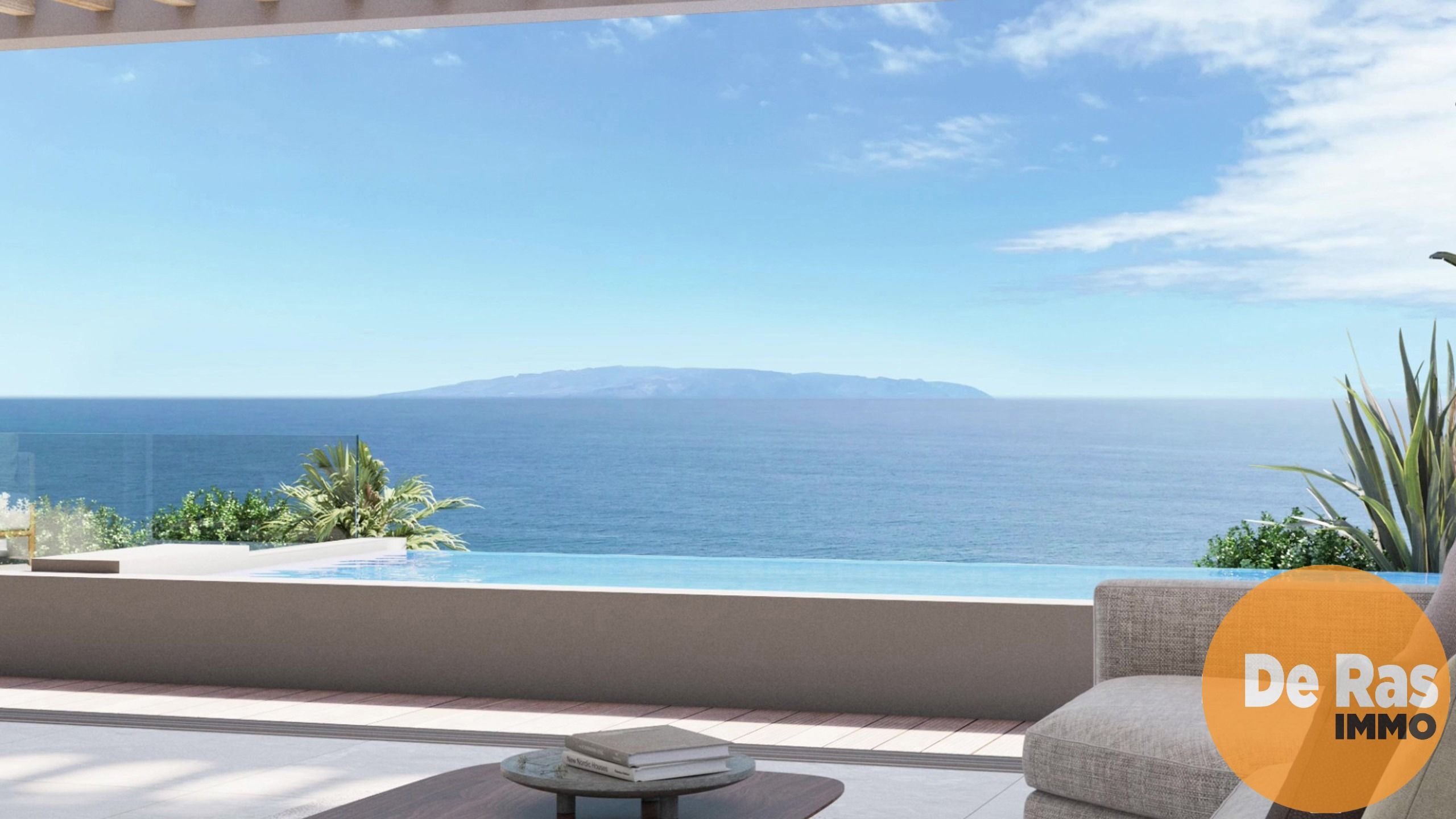 TENERIFE Costa Adeje - Luxe nieuwbouw penthouse met zeezicht foto {{pictureIndex}}