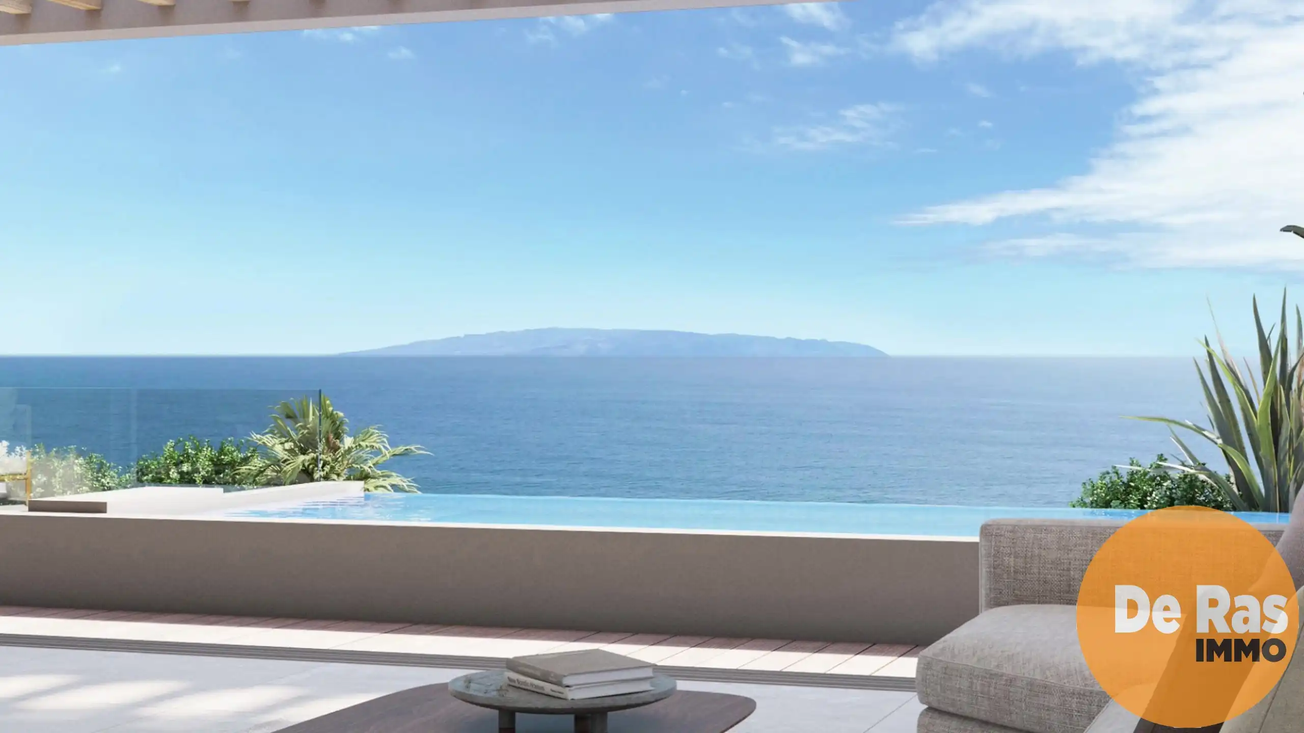 TENERIFE Costa Adeje - Luxe nieuwbouw penthouse met zeezicht foto {{pictureIndex}}