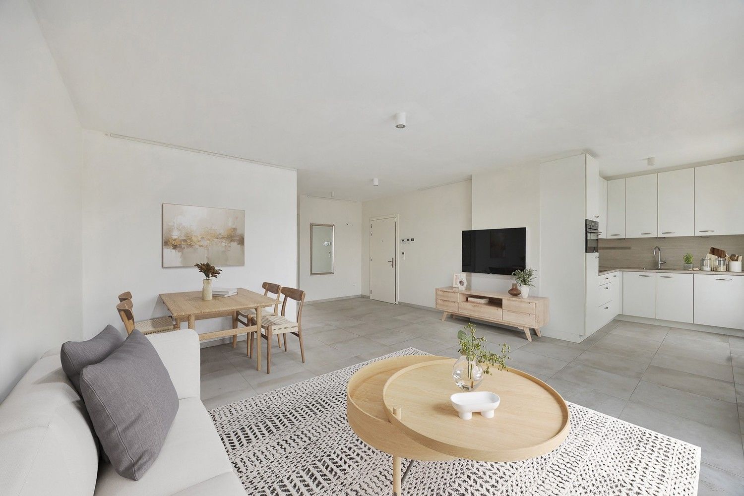 Modern 2-slaapkamerappartement van ±95m² met dubbele terrassen in hartje Berchem foto {{pictureIndex}}