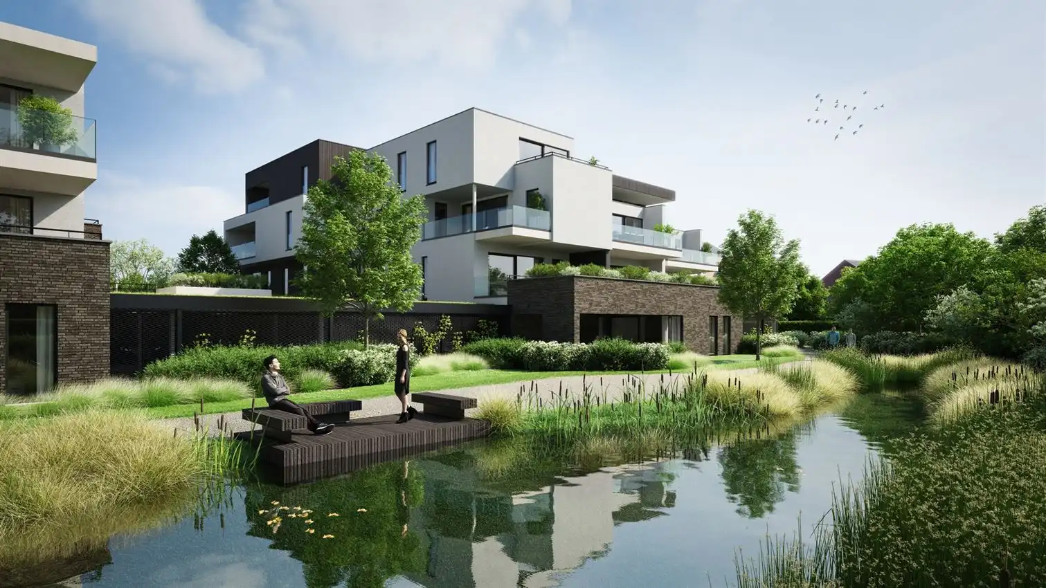 Uniek tuinappartement met aparte inkom foto 16