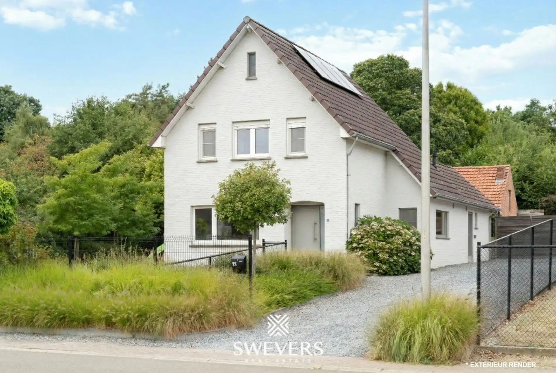 Energiezuinig wonen in alle rust: gezinswoning (EPC A) op zonnig perceel van 6a60 in Houthalen-Helchteren foto {{pictureIndex}}