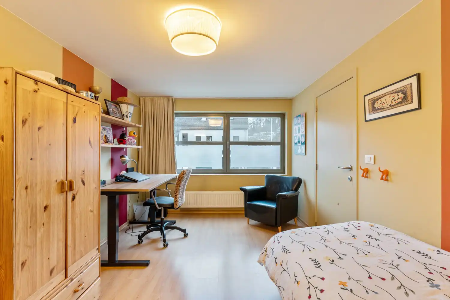 Moderne en energiezuinige driegevelwoning met 5 slaapkamers, een dressing, een garage en een tuin nabij het Provinciedomein te Kessel-Lo! foto 17