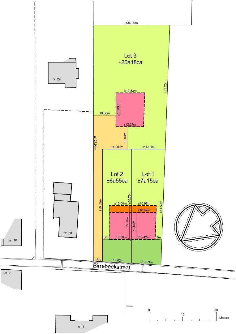 Grond te koop Birrebeekstraat 0 -/rv 28 - 1860 Meise