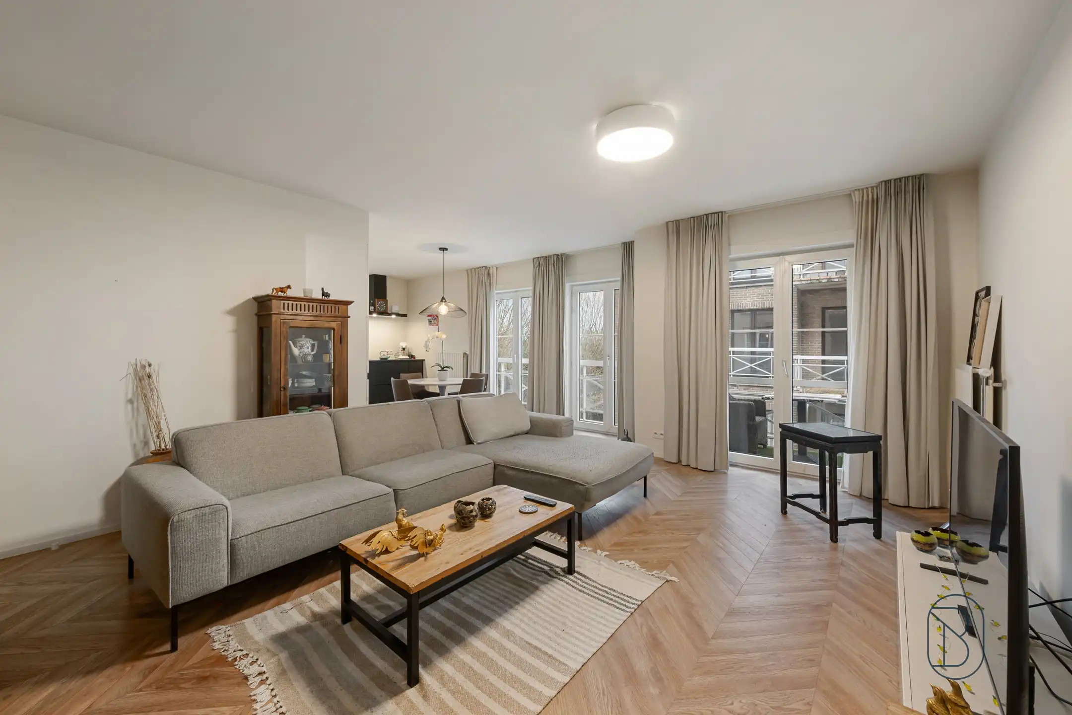 Instapklaar appartement met garage en EPC B nabij Kortrijk foto 2