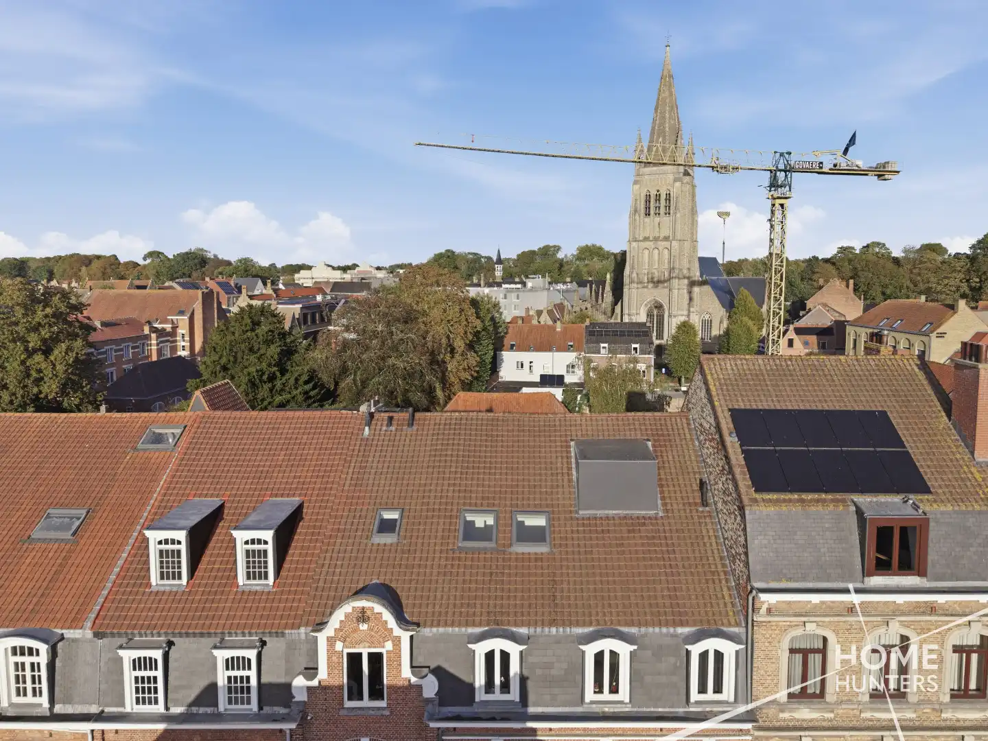 Ruim dakappartement met royaal terras en een schitterend uitzicht over Ieper foto 18