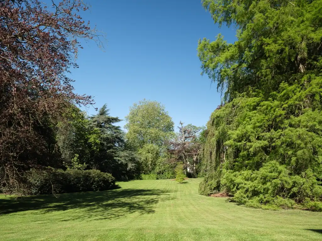 Exclusief landhuis met voormalig koetshuis, gelegen op een prachtig domein van circa 34.000 m² in Evergem foto 13