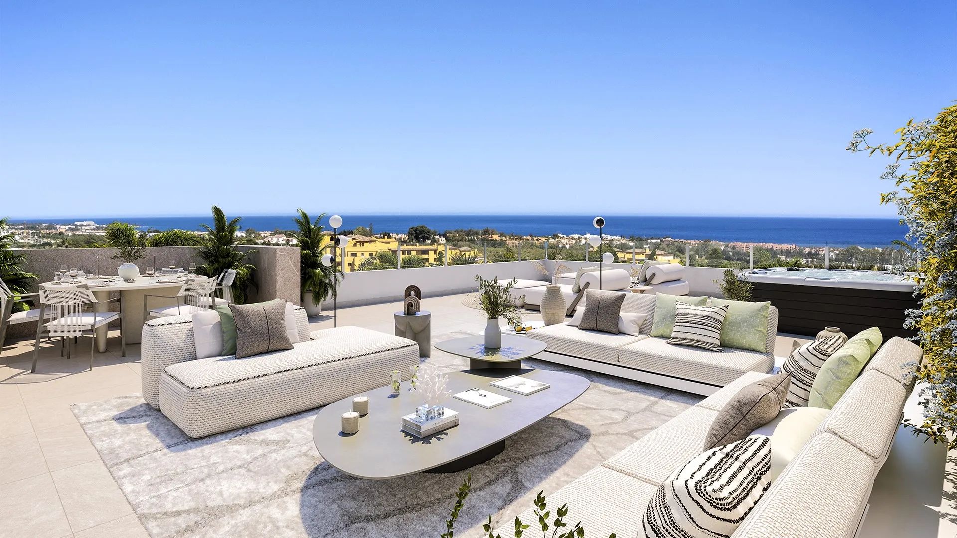 Luxe leven met mediterraans uitzicht: nieuw, eigentijds project in Estepona! foto 7