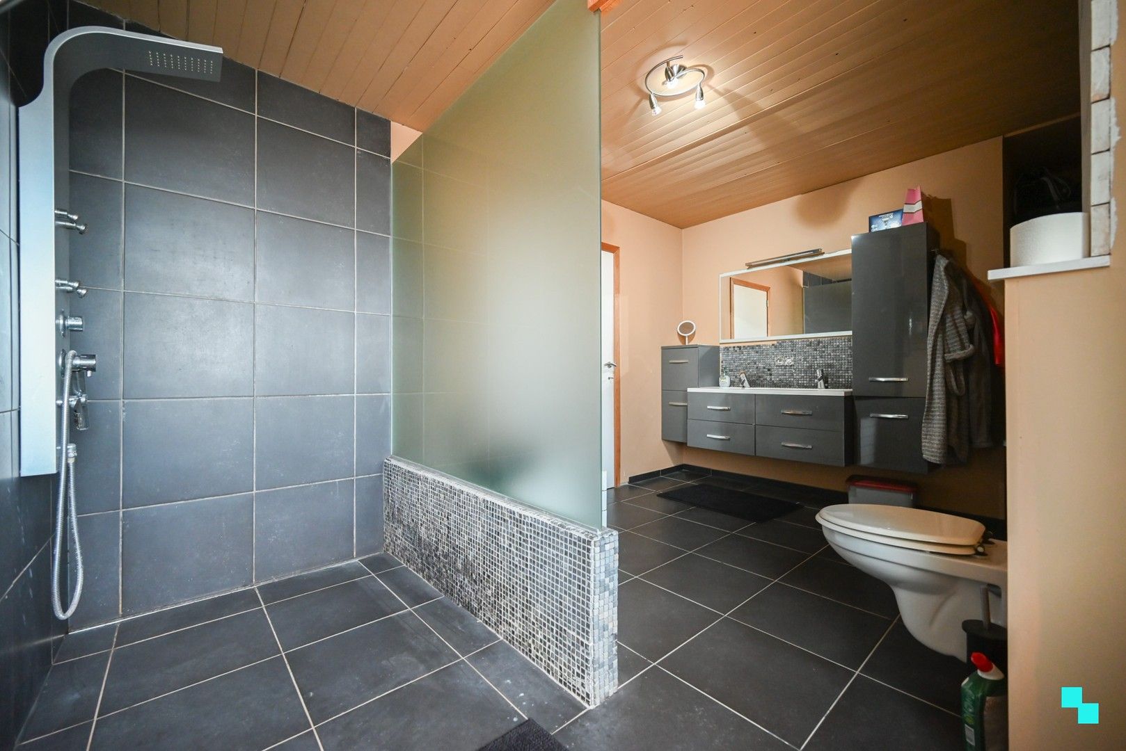 Ruim magazijn met kantoorruimtes en woonst te Lendelede foto 27