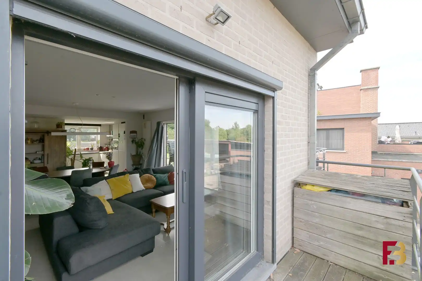 Duplex appartement in het groene Massemen foto 14