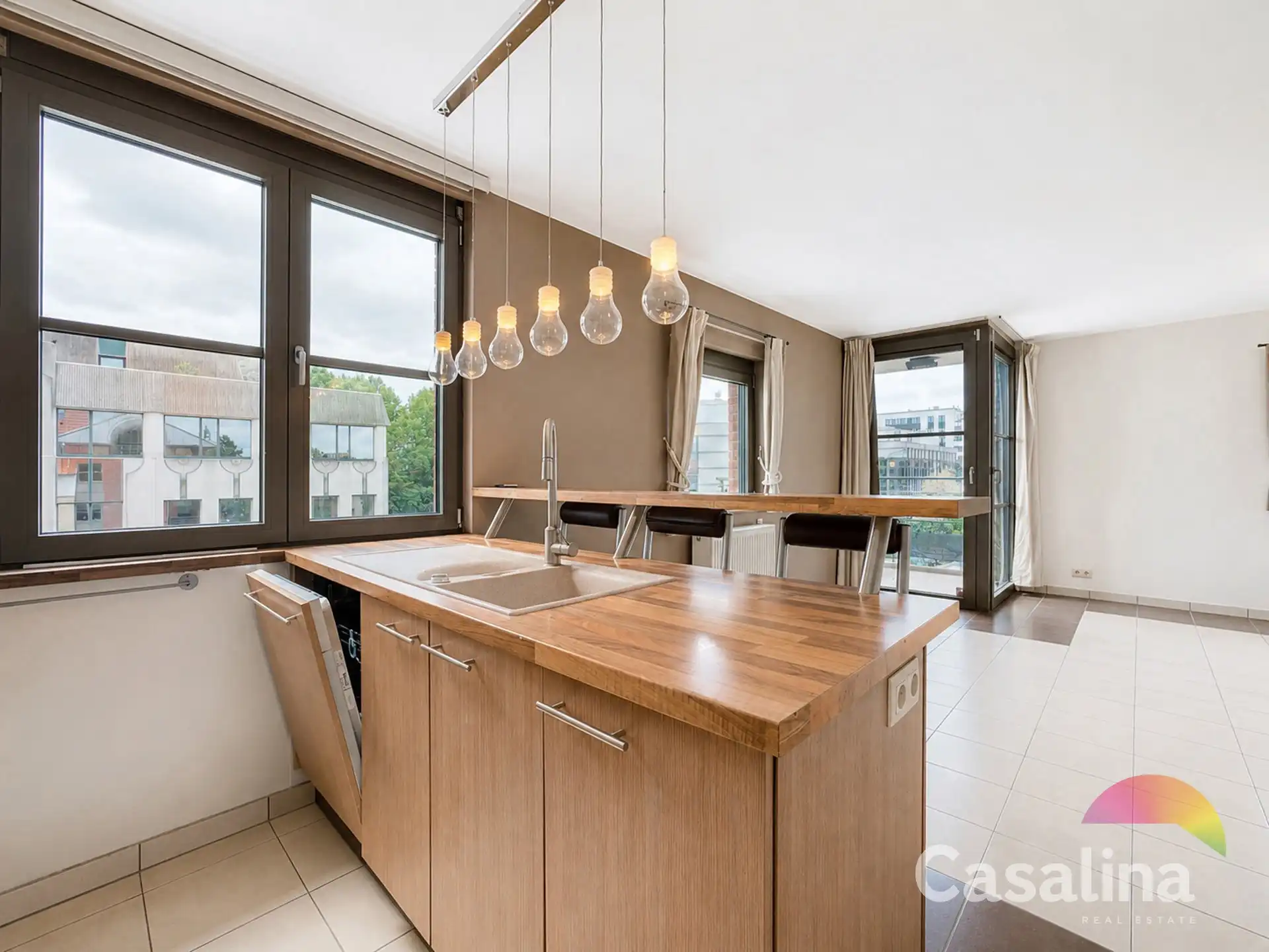 Zuidgericht appartement met 2 slaapkamers, terras en 2 Park. foto 5