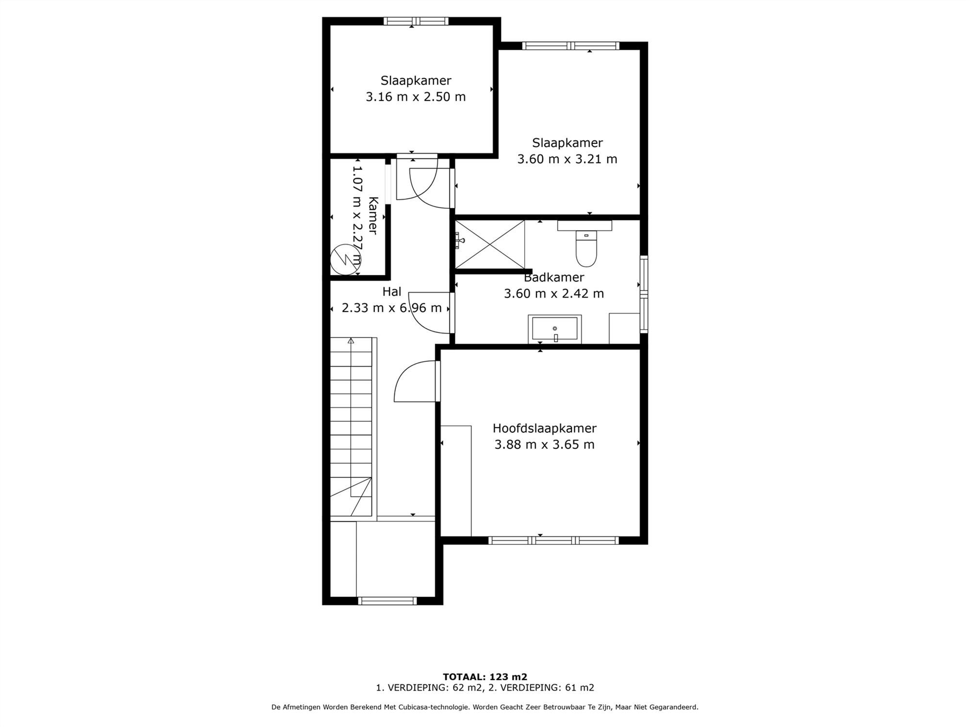 RECENTE WONING MET 3 SLAAPKAMERS EN KWALITATIEVE AFWERKING OP RUSTIGE LIGGING foto 31