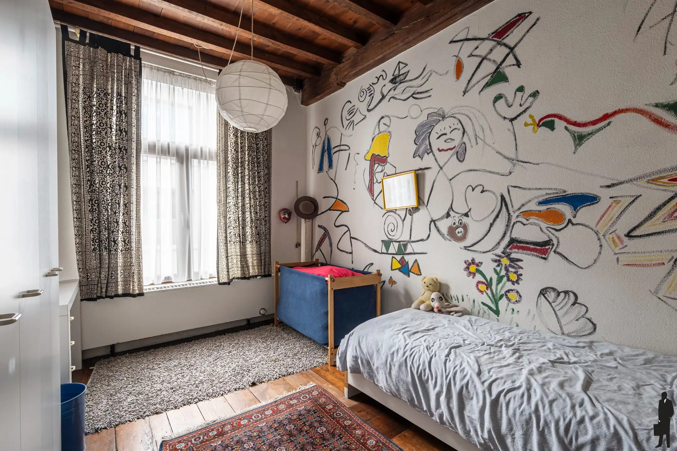 Statig herenhuis met 6 slks, 2 bdks, dubbele garage  foto 20