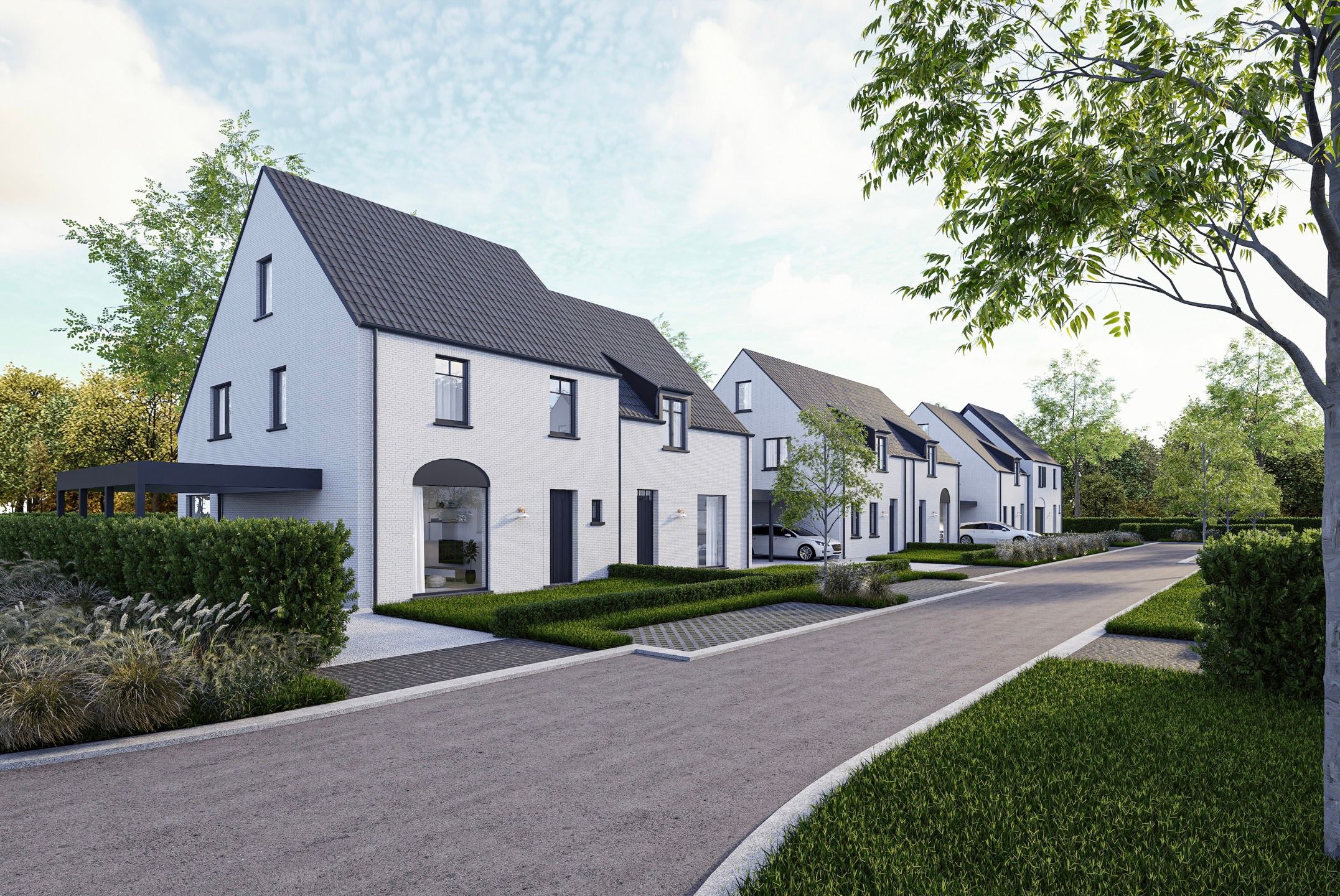 Nog 55% beschikbaar - 21 hoogwaardig afgewerkte woningen foto {{pictureIndex}}