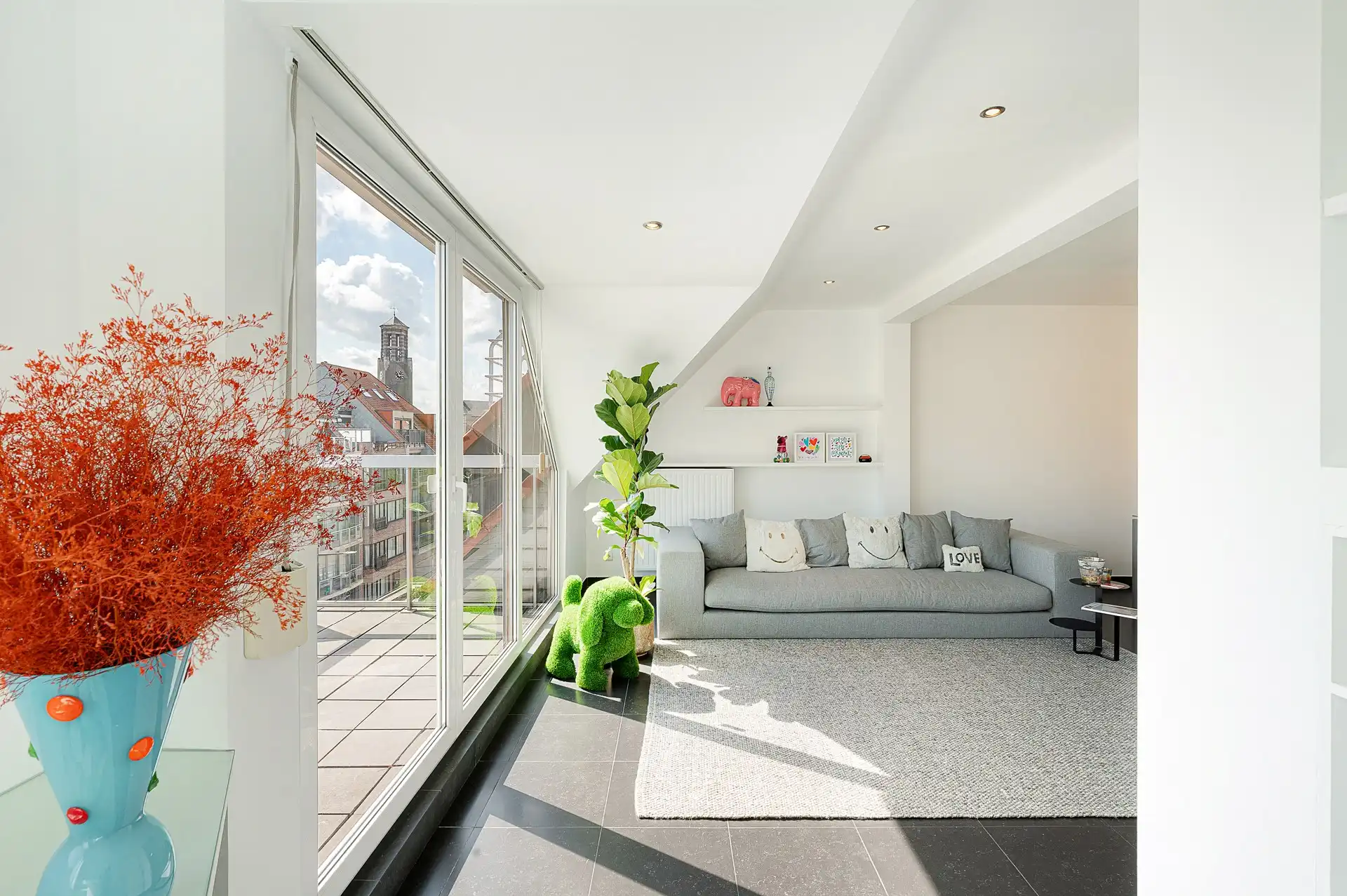 Ruim duplex appartement met zonnige terrassen in hartje Knokke foto 8