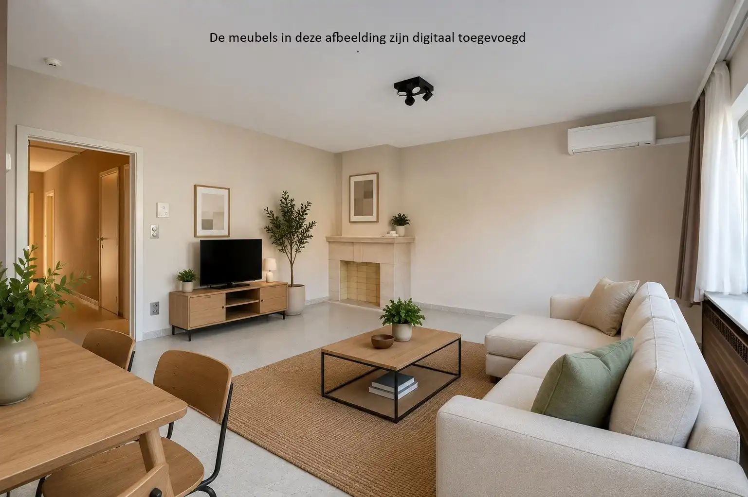 Gelijkvloers appartement met 2 slaapkamers, terras en tuin foto 9