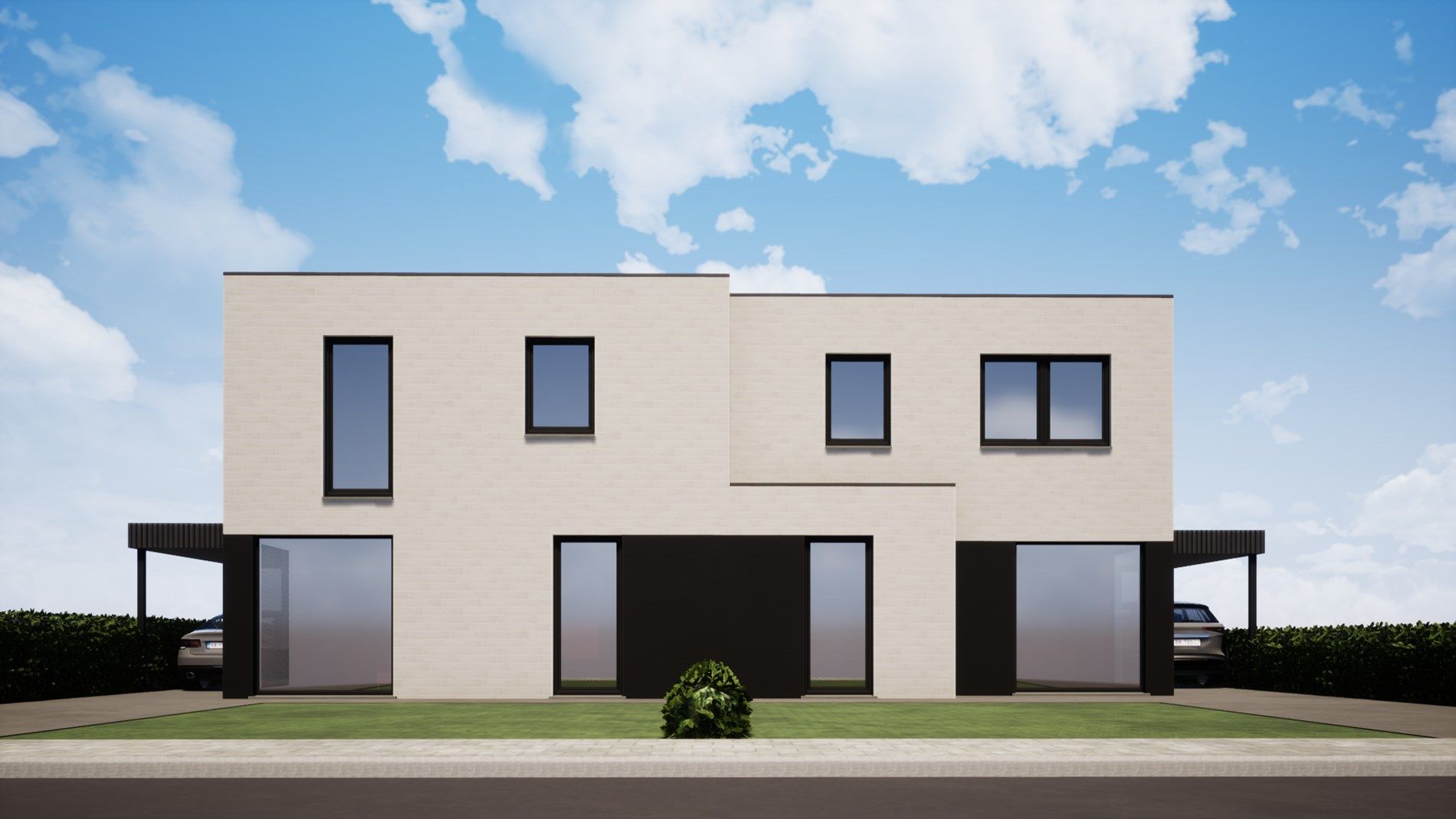 Ruime halfopen bebouwingen op 400 m² met Zuid georiënteerde tuin op topligging te Torhout foto 3