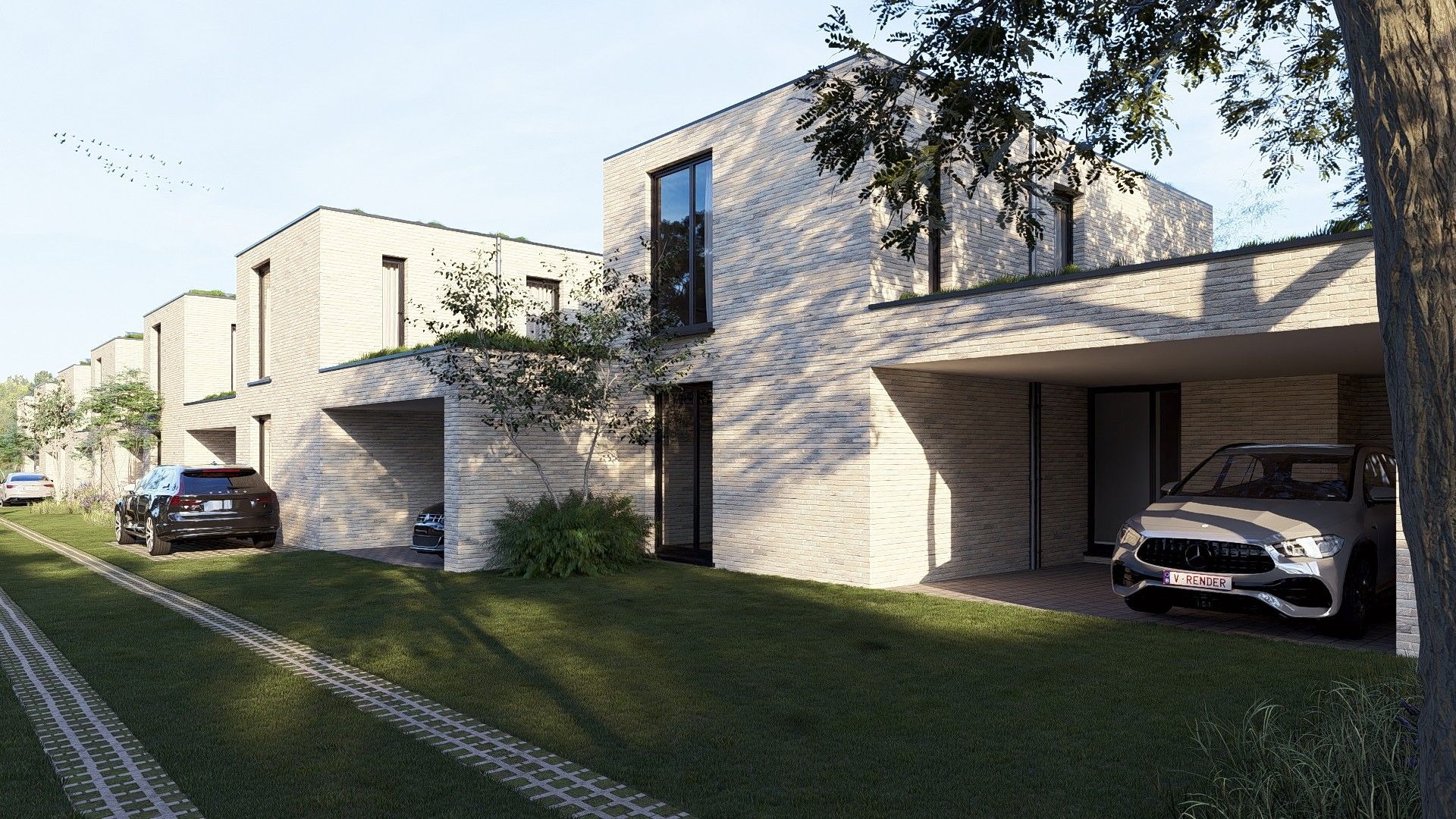 Modern nieuwbouwproject van 7 woningen te Maasmechelen foto {{pictureIndex}}