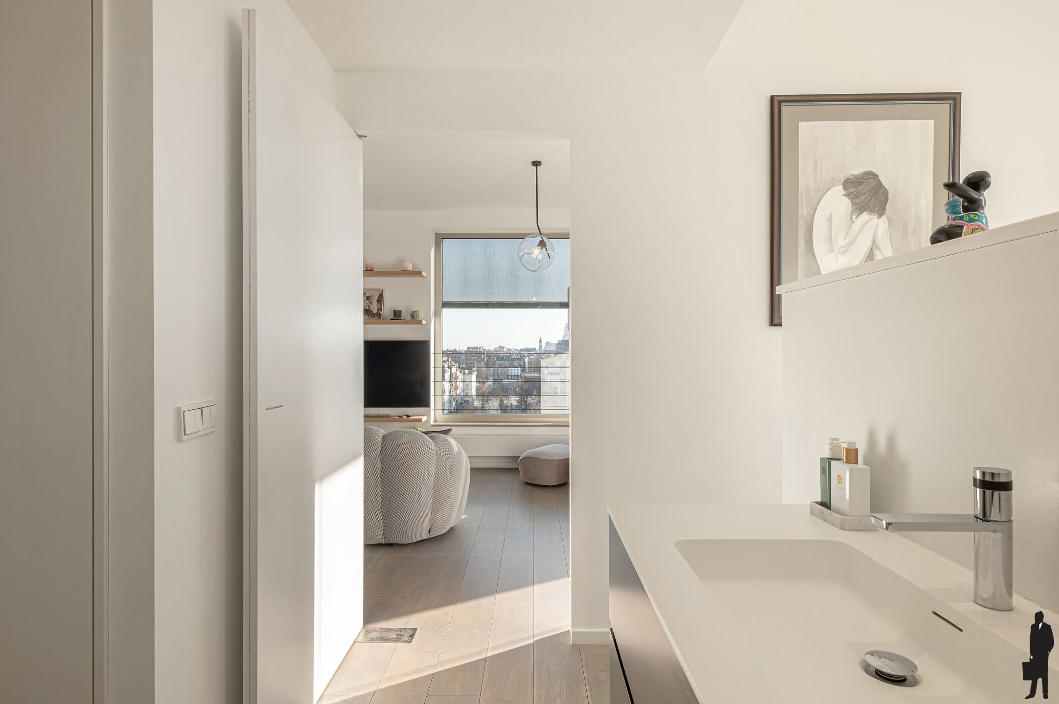 Stijlvol appartement met zicht over het Eilandje foto 6